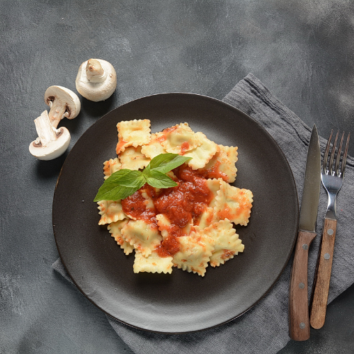 Mushroom Ravioli